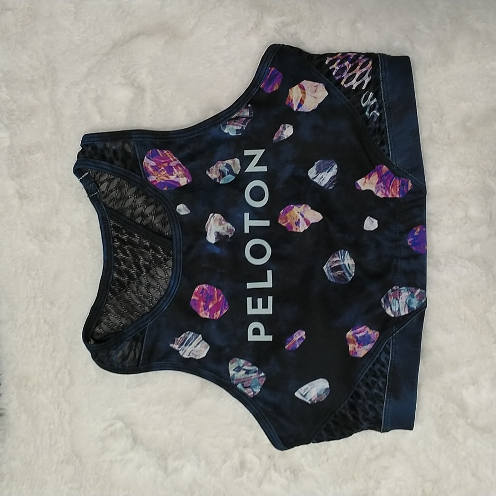 Peloton athletic workout sports bra size small